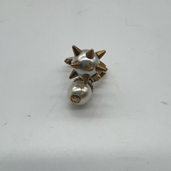 Double glass pearls ring - Picture 2 of 4